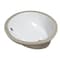 Eago EAGO BC224 White Ceramic 18"x15" Undermount Oval Bathroom Sink BC224 - alternate 7